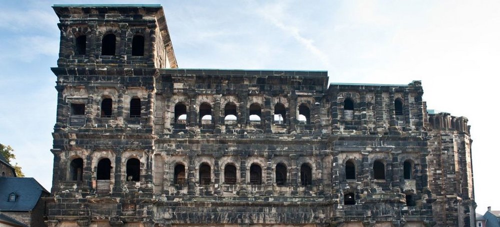 A well-known sight in Trier: the Porta Nigra.
